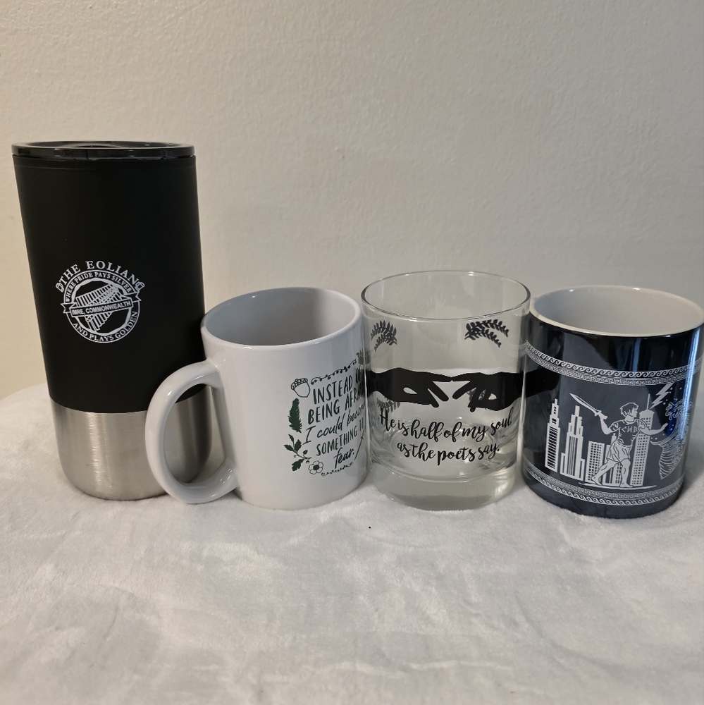 Bookish, fantasy cup and mug bundle